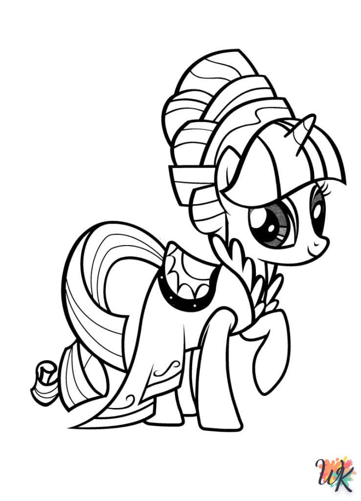 Dibujos para Colorear My Little Pony 32