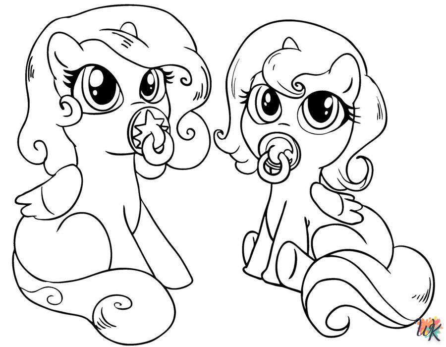 Dibujos para Colorear My Little Pony 40