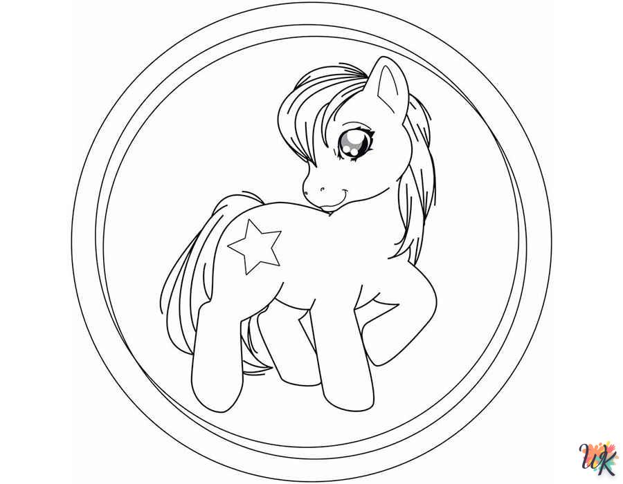 Dibujos para Colorear My Little Pony 44