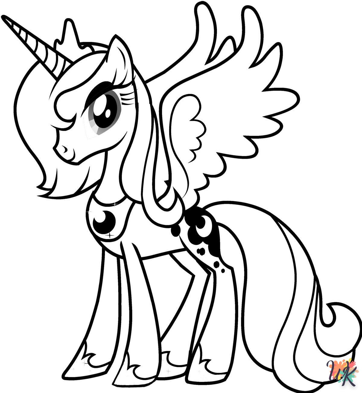 Dibujos para Colorear My Little Pony 47