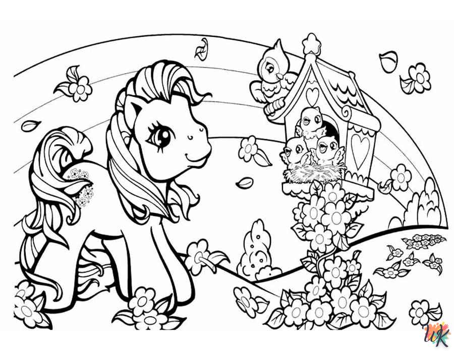 Dibujos para Colorear My Little Pony 50