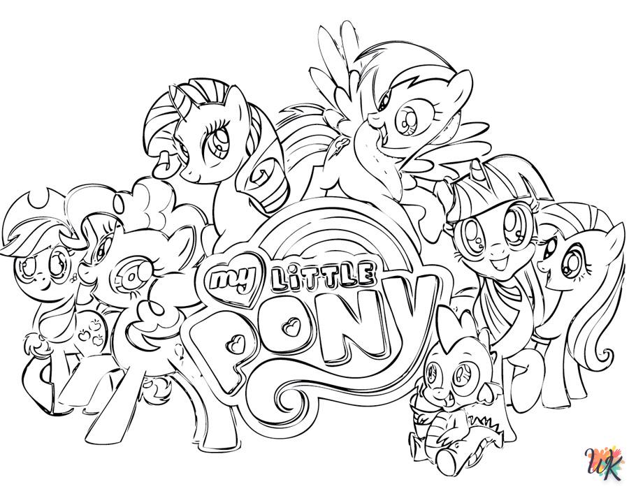 Dibujos para Colorear My Little Pony 54