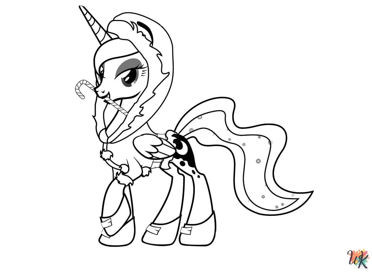 Dibujos para Colorear My Little Pony 57