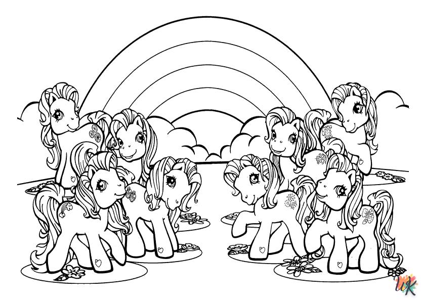 Dibujos para Colorear My Little Pony 68