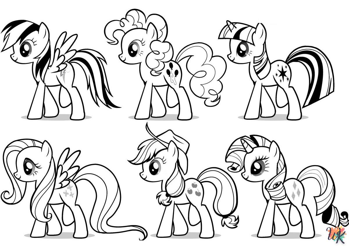 Dibujos para Colorear My Little Pony 69