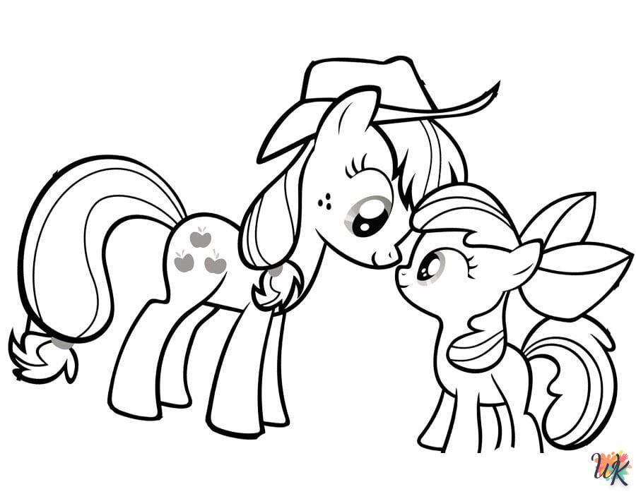 Dibujos para Colorear My Little Pony 7