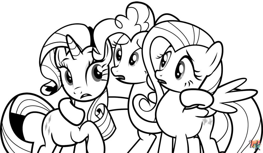 Dibujos para Colorear My Little Pony 71