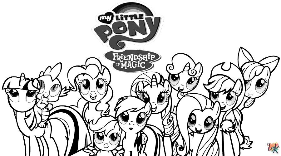 Dibujos para Colorear My Little Pony 73