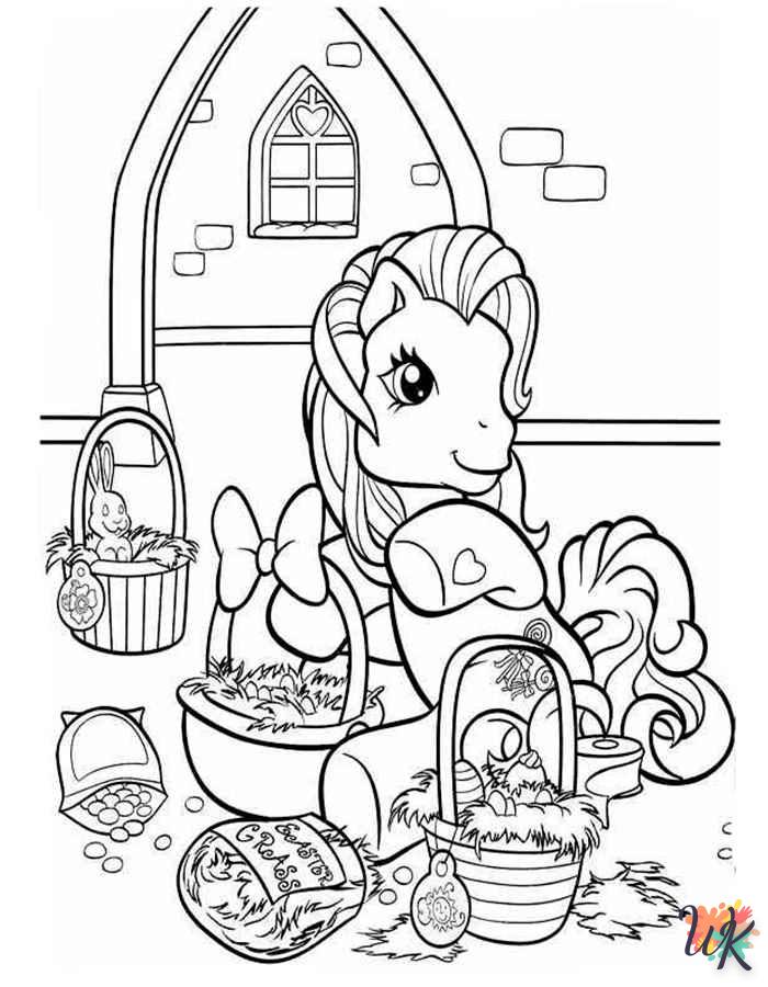 Dibujos para Colorear My Little Pony 77