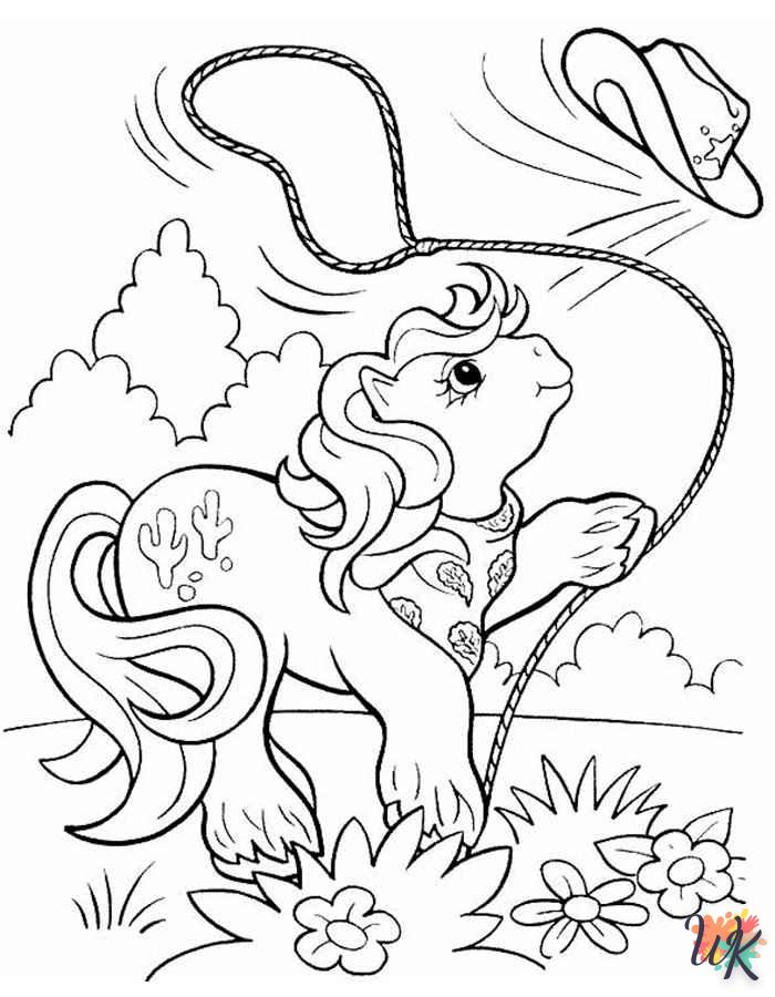 Dibujos para Colorear My Little Pony 78