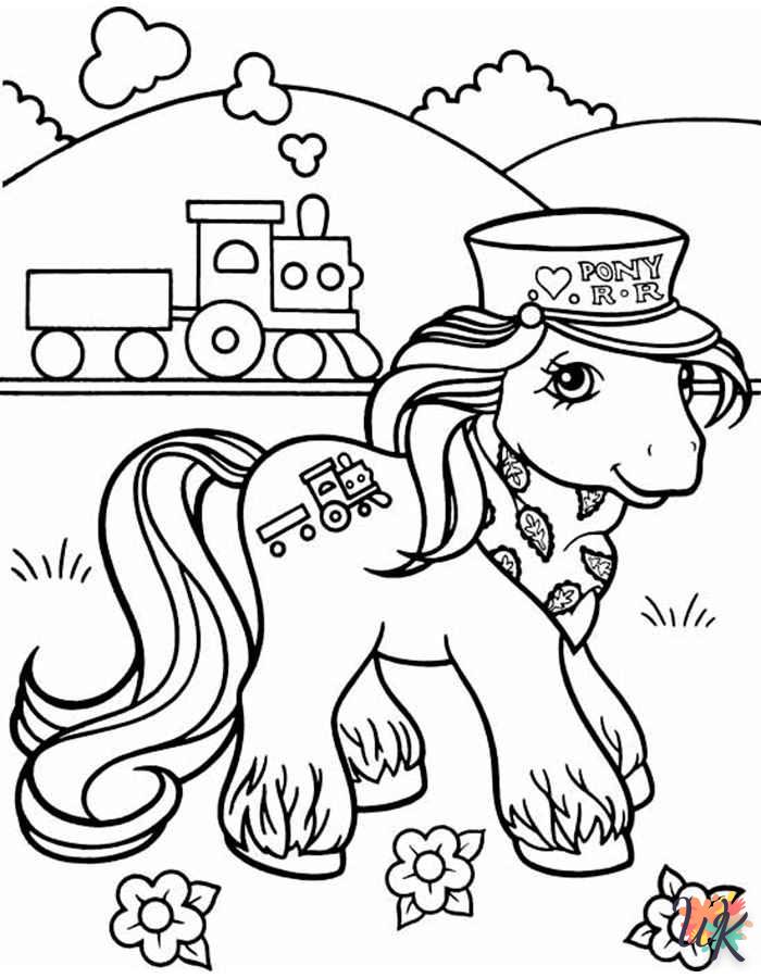 Dibujos para Colorear My Little Pony 79