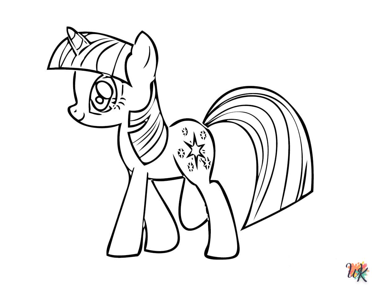 Dibujos para Colorear My Little Pony 8