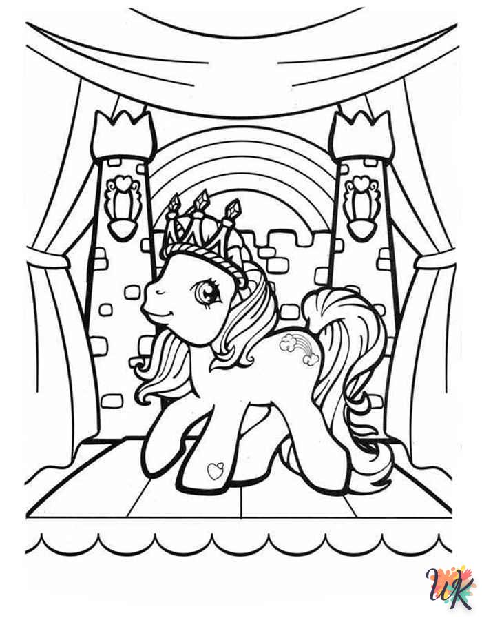 Dibujos para Colorear My Little Pony 80