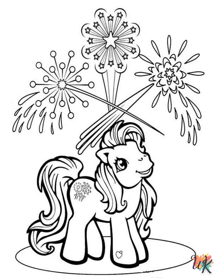 Dibujos para Colorear My Little Pony 81