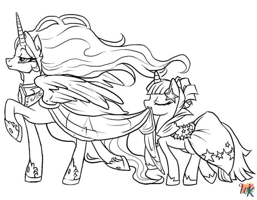 Dibujos para Colorear My Little Pony 83