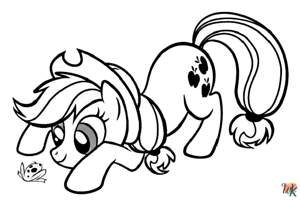 Dibujos para Colorear My Little Pony 9