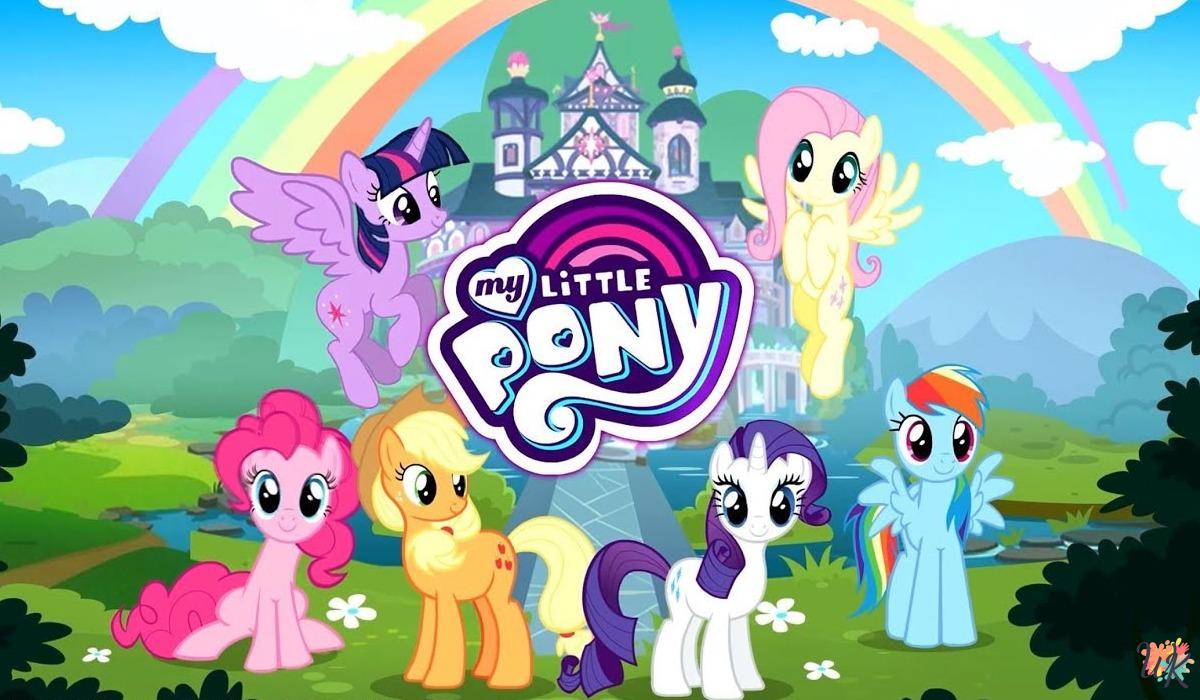 My Little Pony 6 90 Dibujos Para Colorear My Little Pony