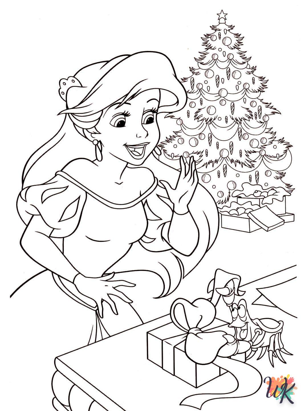 Dibujos para Colorear Navidad de dibujos animados 13