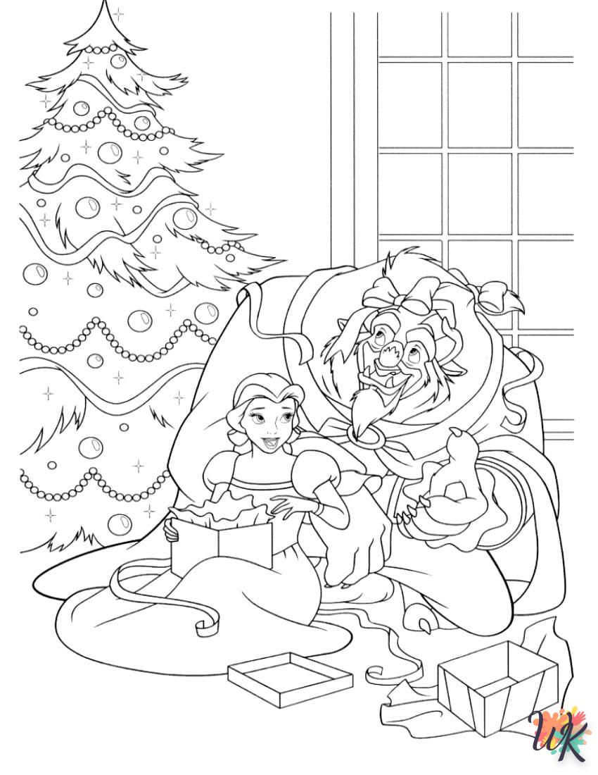 Dibujos para Colorear Navidad de dibujos animados 20
