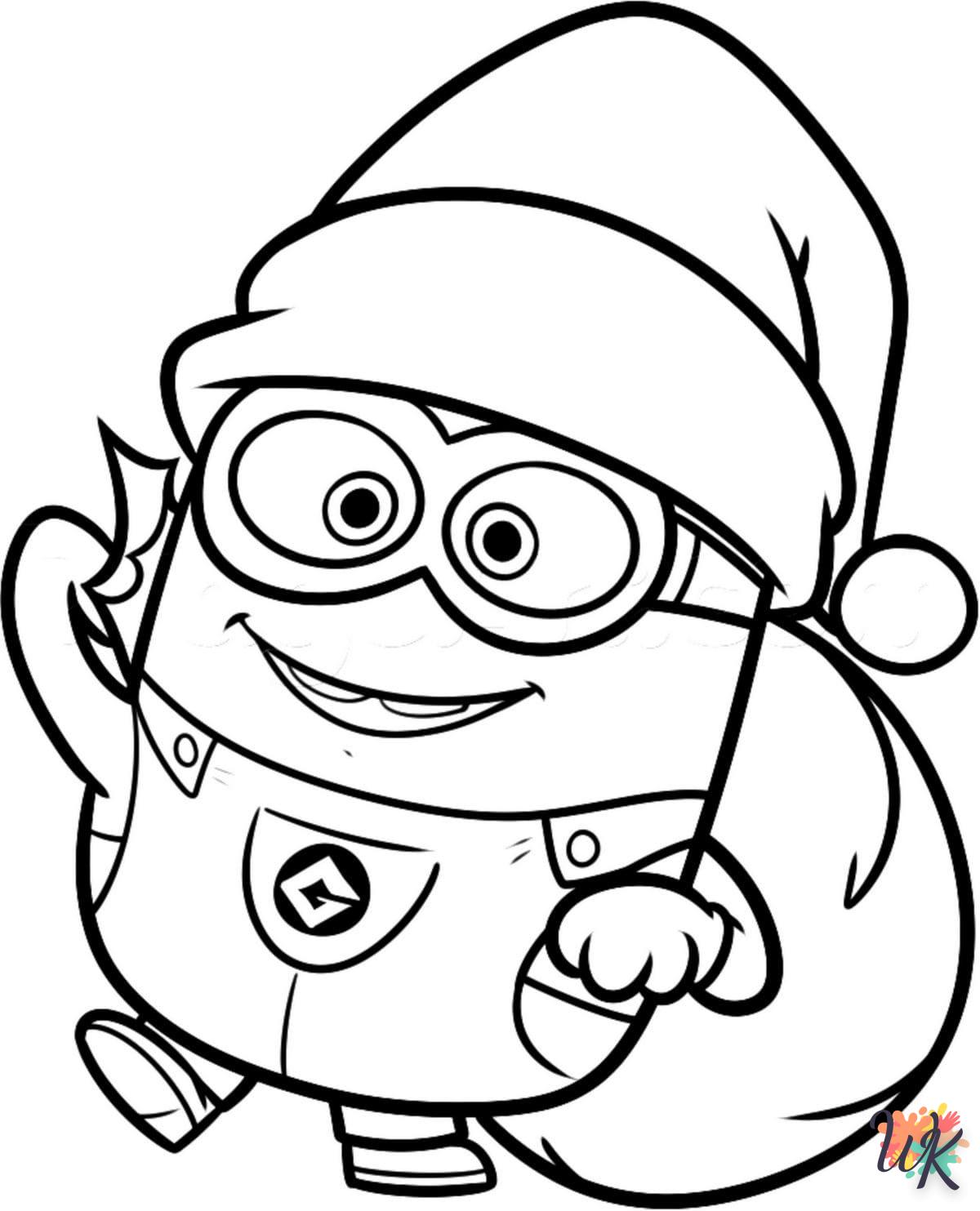 Dibujos para Colorear Navidad de dibujos animados 22