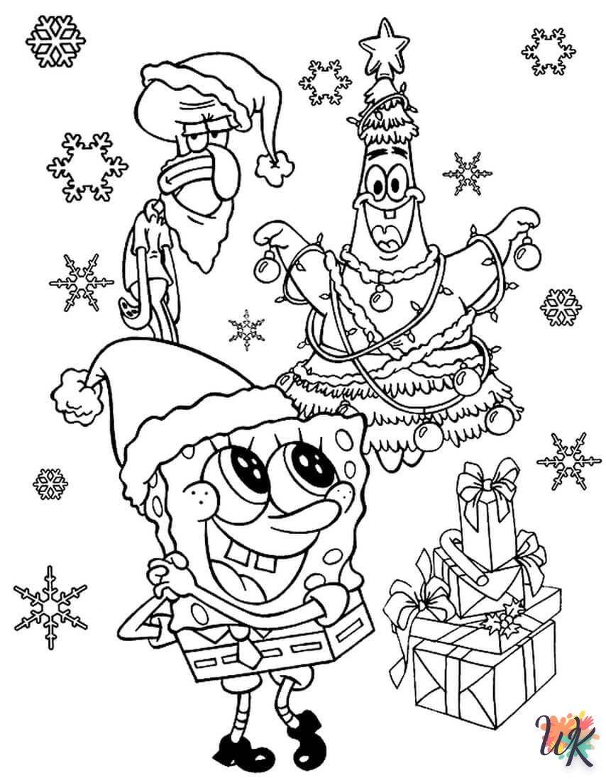 Dibujos para Colorear Navidad de dibujos animados 29