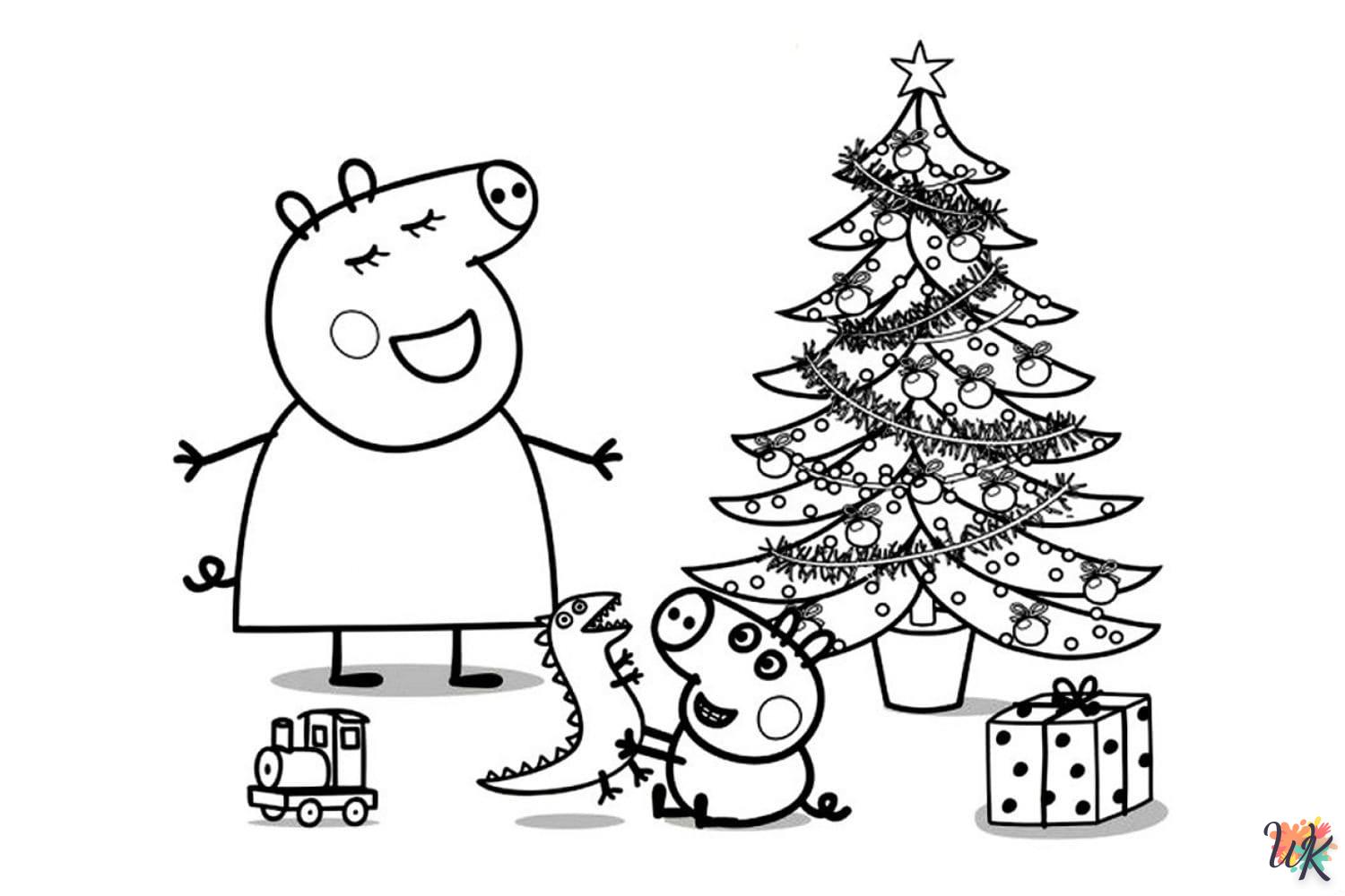 Dibujos para Colorear Navidad de dibujos animados 38