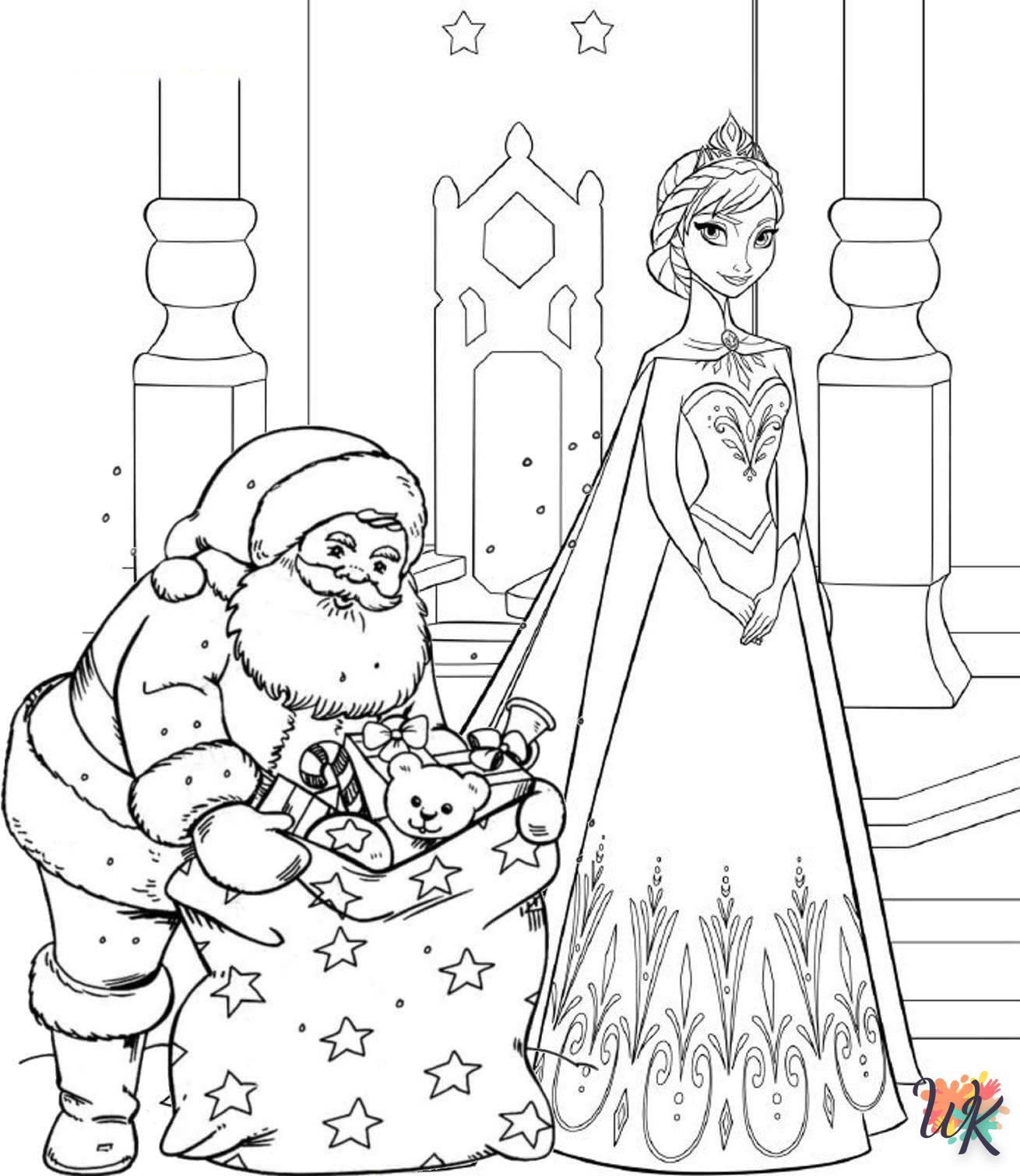 Dibujos para Colorear Navidad de dibujos animados 40