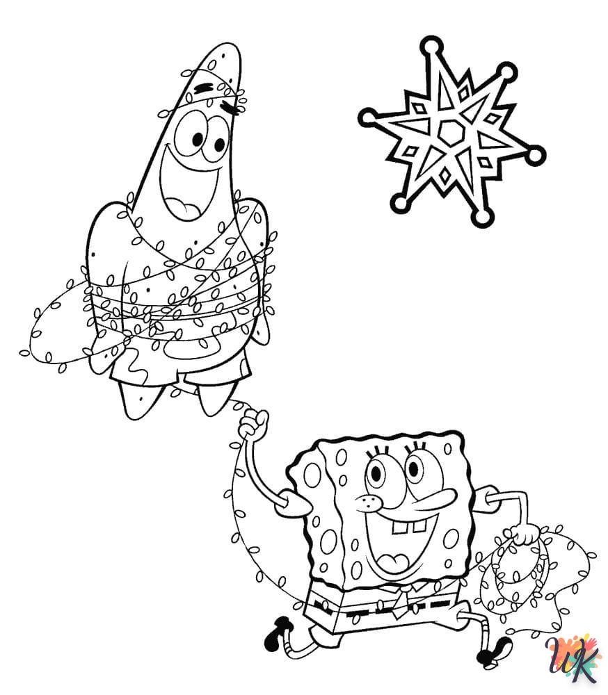 Dibujos para Colorear Navidad de dibujos animados 53