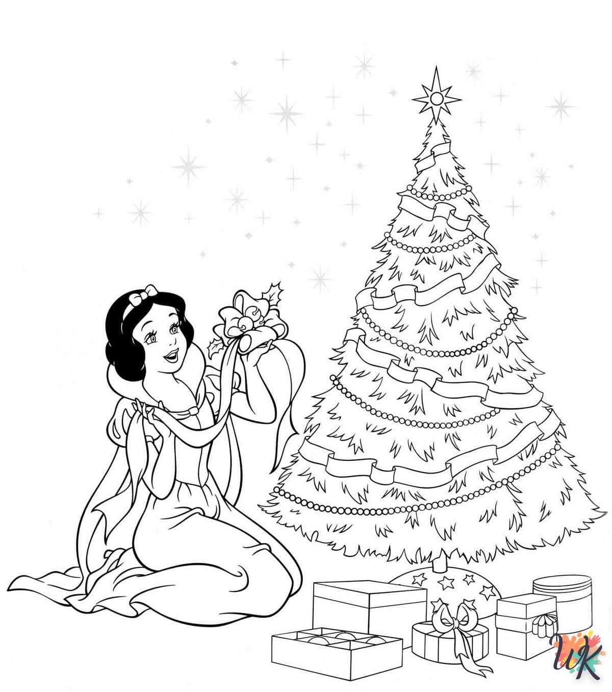 Dibujos para Colorear Navidad de dibujos animados 54