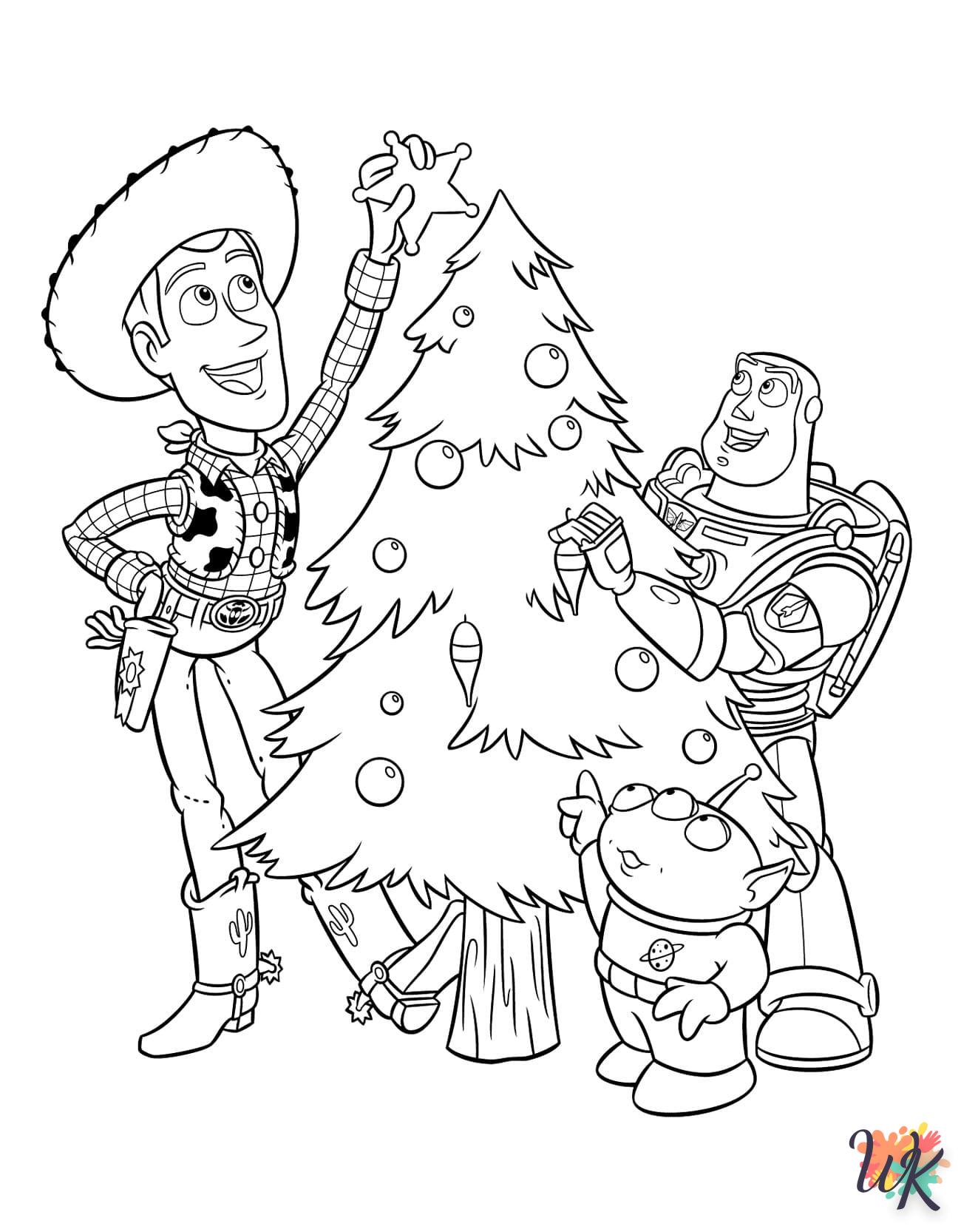 Dibujos para Colorear Navidad de dibujos animados 6