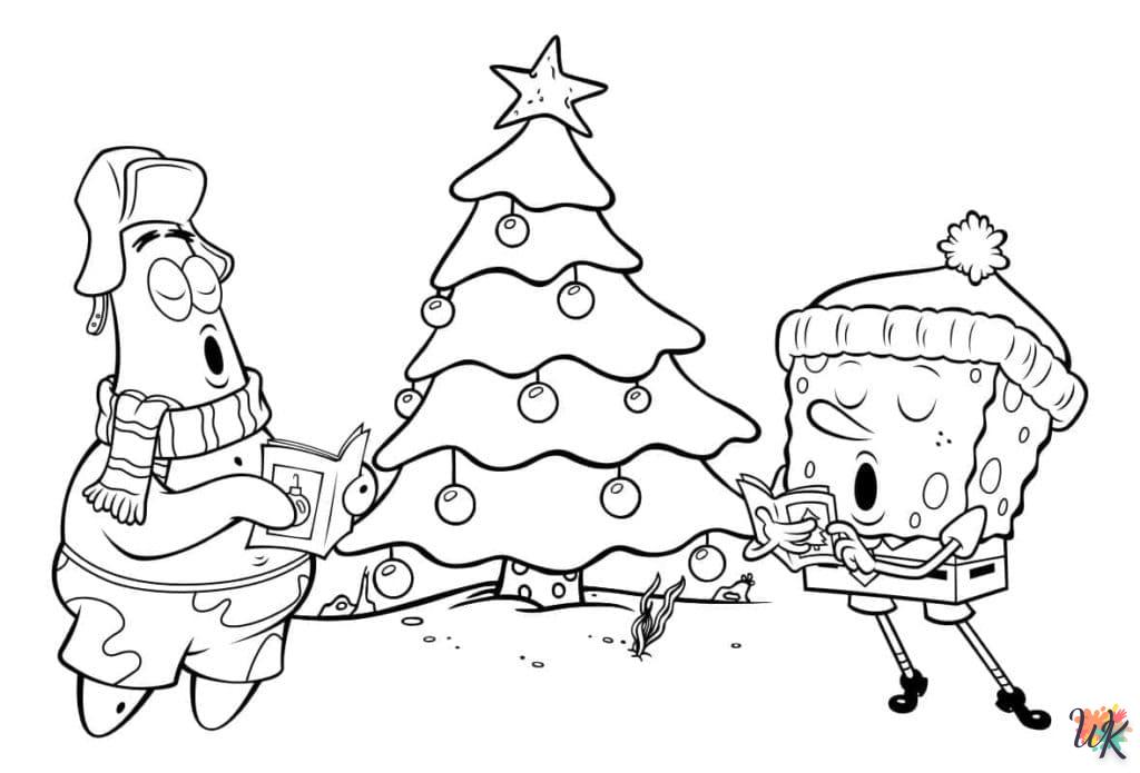 Dibujos para Colorear Navidad de dibujos animados 60