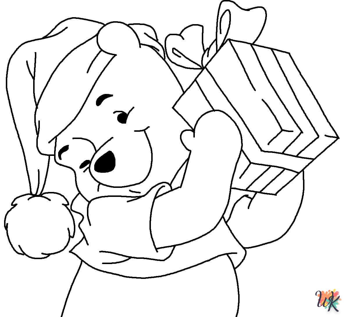 Dibujos para Colorear Navidad de dibujos animados 61