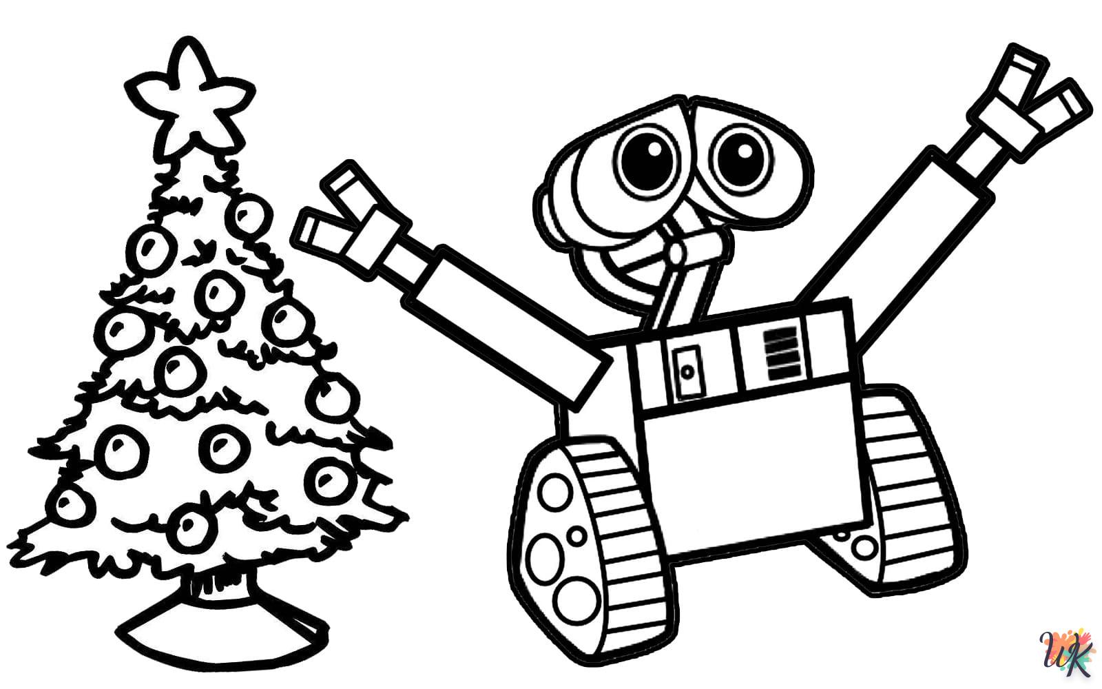 Dibujos para Colorear Navidad de dibujos animados 63