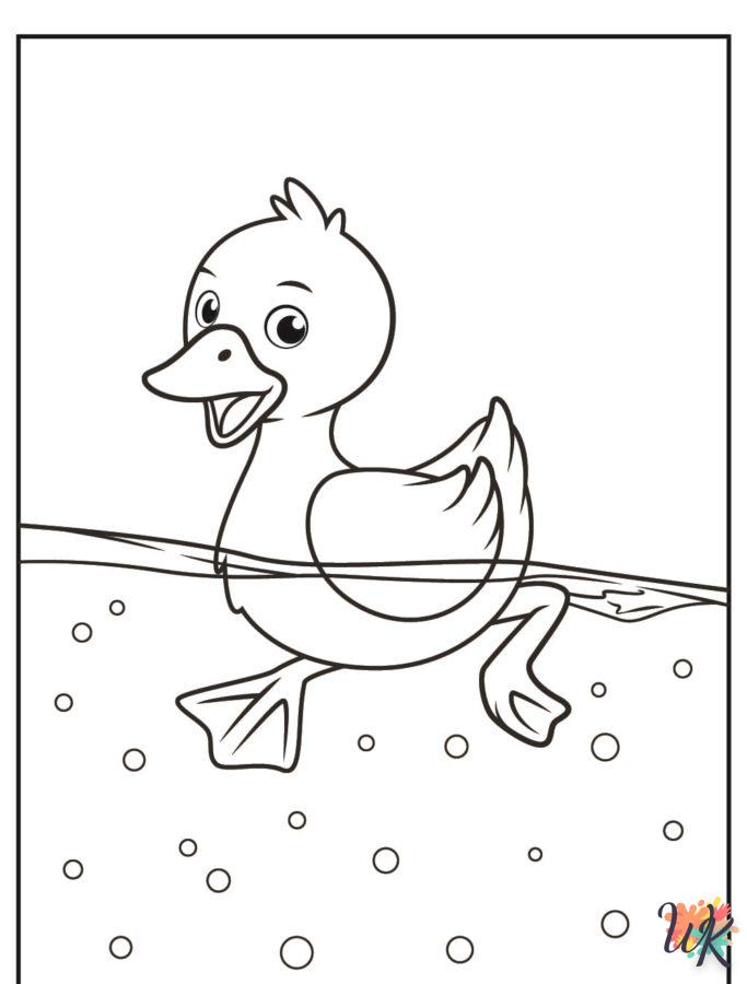 Dibujos para Colorear Patos 52