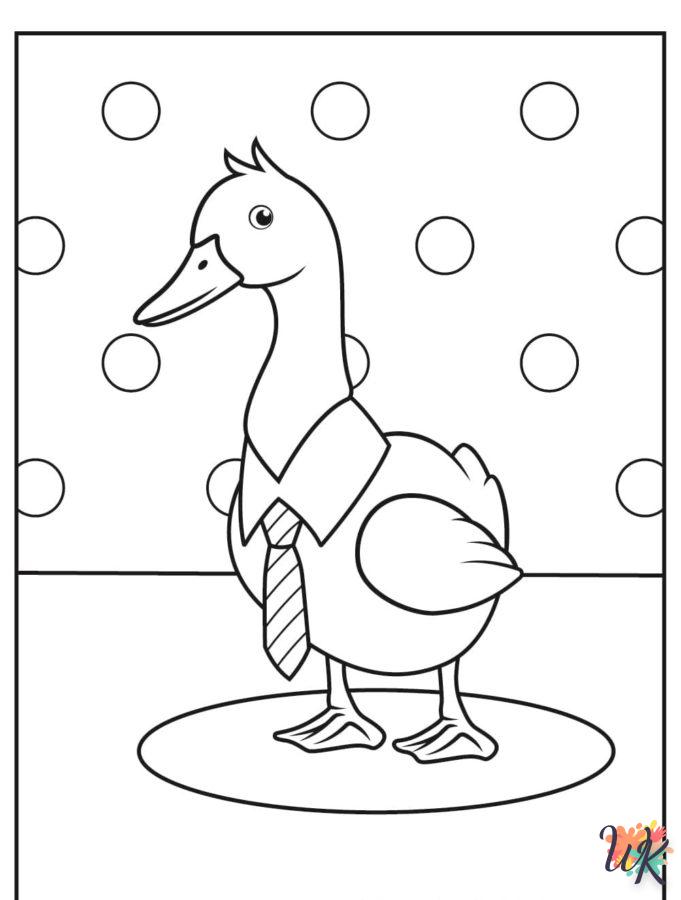 Dibujos para Colorear Patos 53