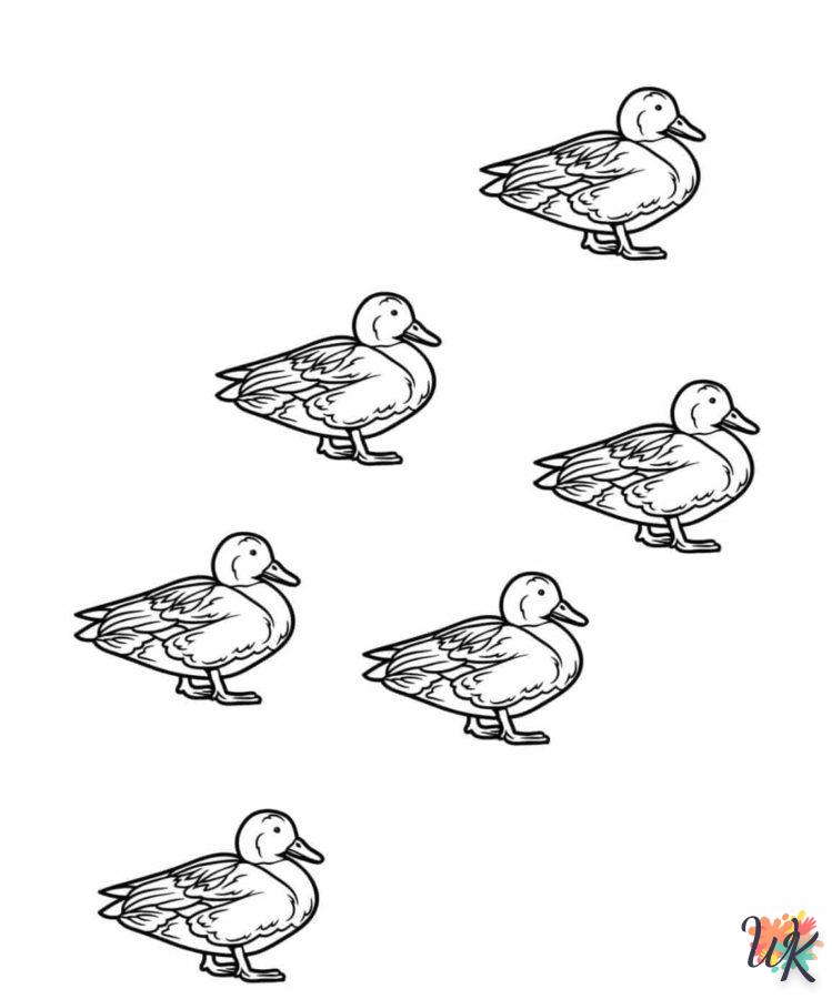 Dibujos para Colorear Patos 54
