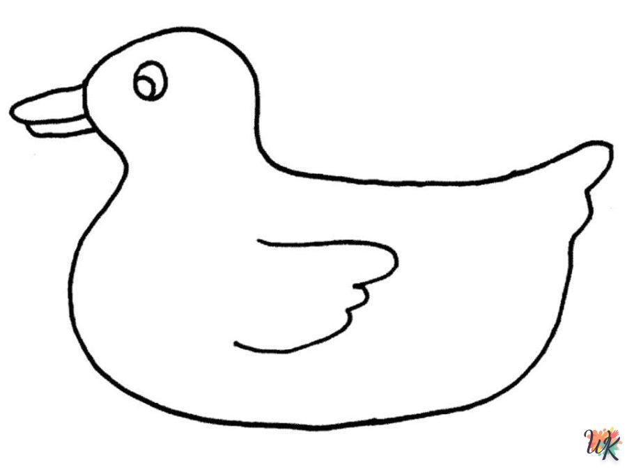 Dibujos para Colorear Patos 72