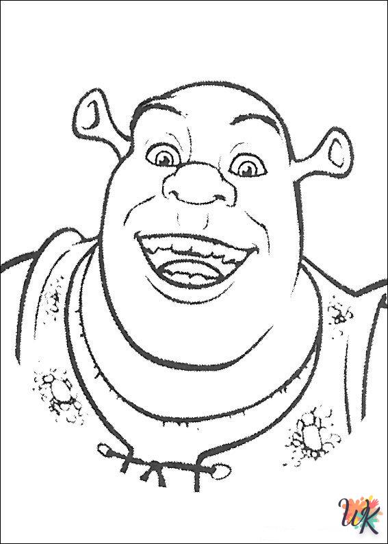 Dibujos para Colorear Shrek 18