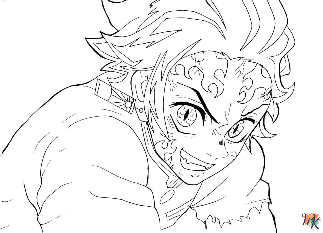 Dibujos para Colorear Tanjiro