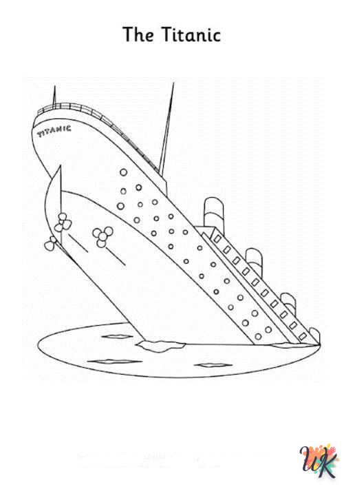 Dibujos para Colorear Titanic 30