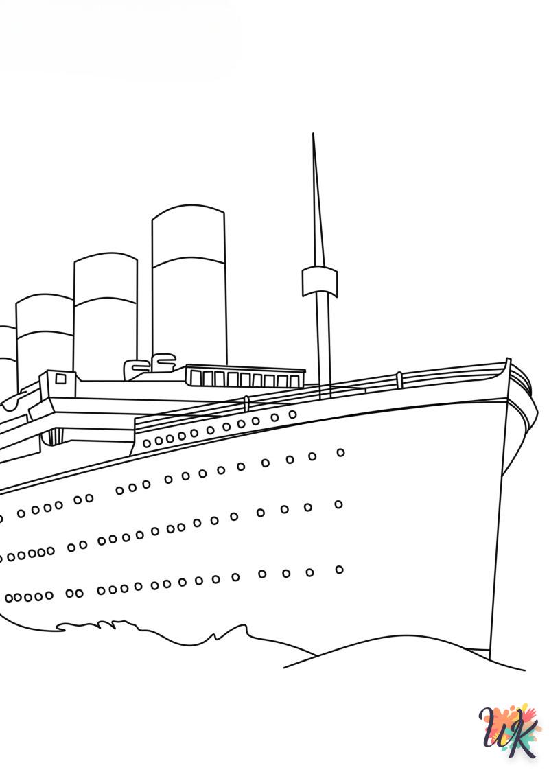 Dibujos para Colorear Titanic 53