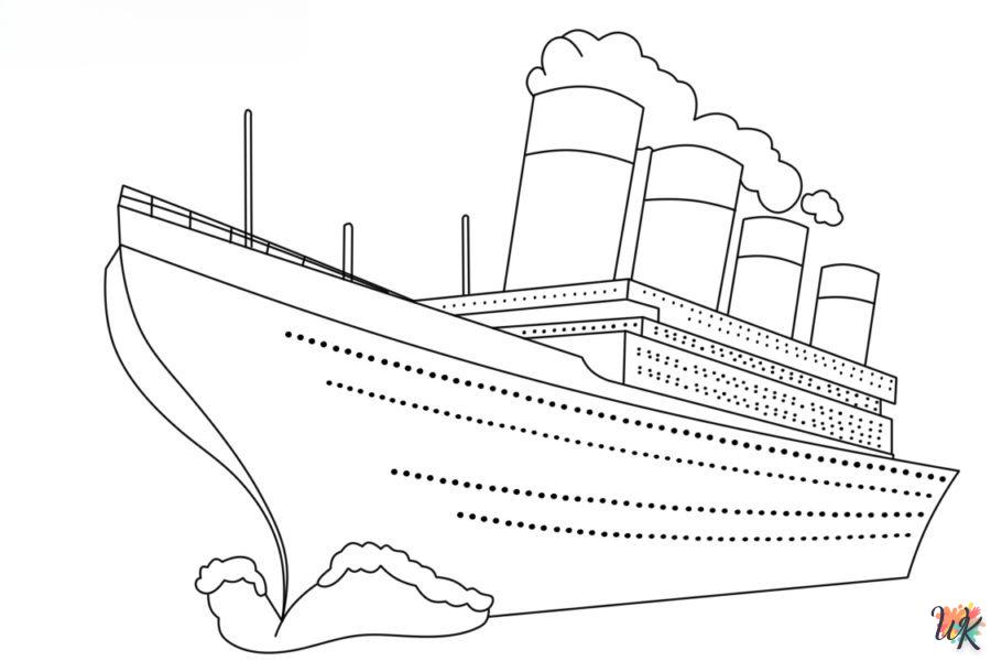 Dibujos para Colorear Titanic 57