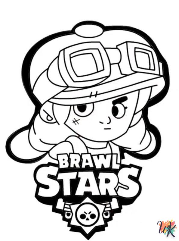 Dibujos para Colorear Brawl Stars 15