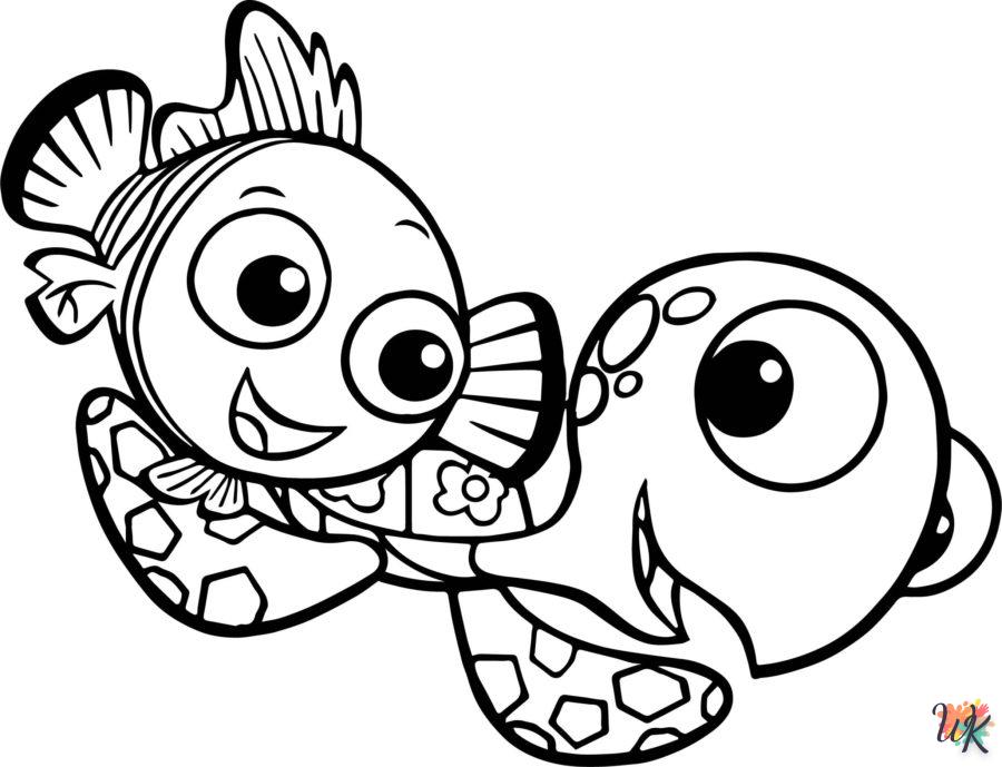 Dibujos para Colorear Buscando a Nemo 10