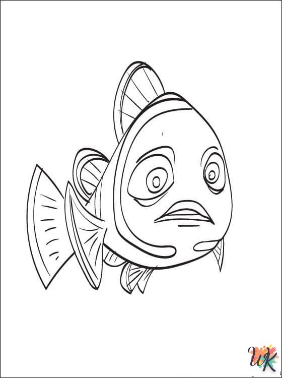 Dibujos para Colorear Buscando a Nemo 115