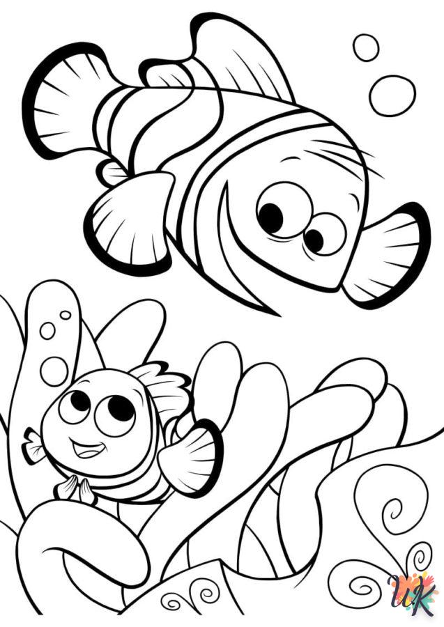 Dibujos para Colorear Buscando a Nemo 12