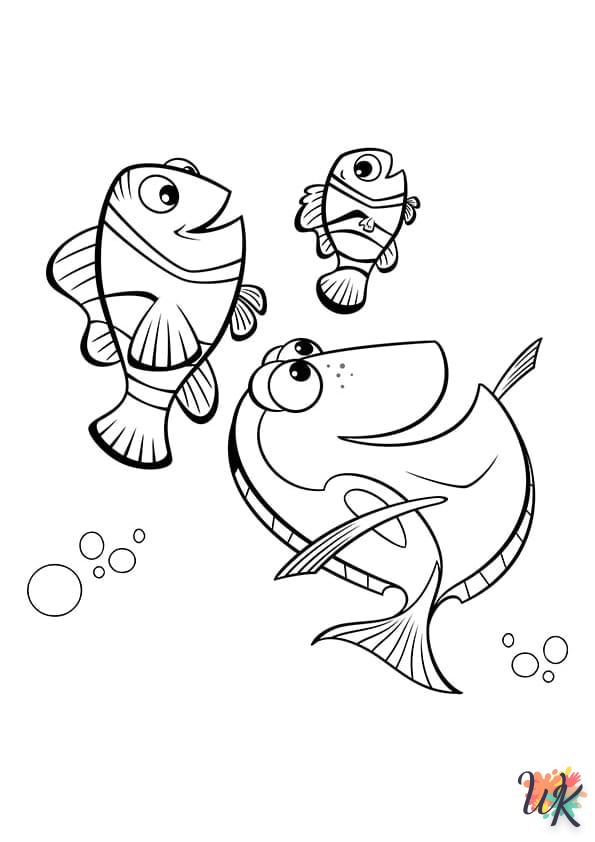 Dibujos para Colorear Buscando a Nemo 120