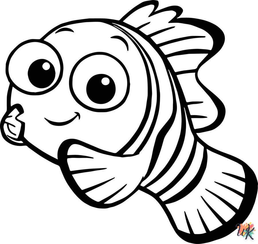 Dibujos para Colorear Buscando a Nemo 123