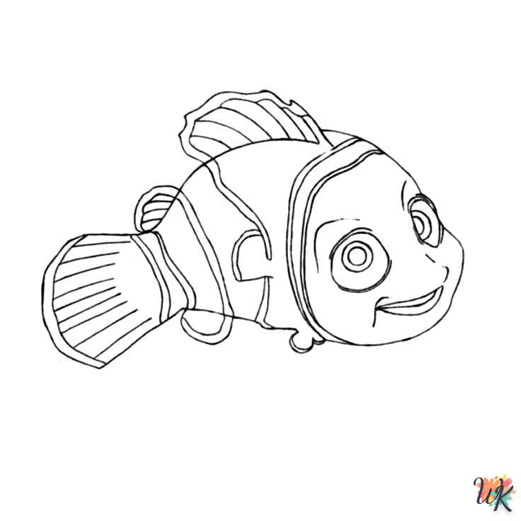 Dibujos para Colorear Buscando a Nemo 126