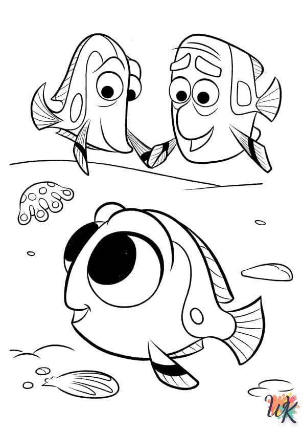 Dibujos para Colorear Buscando a Nemo 13